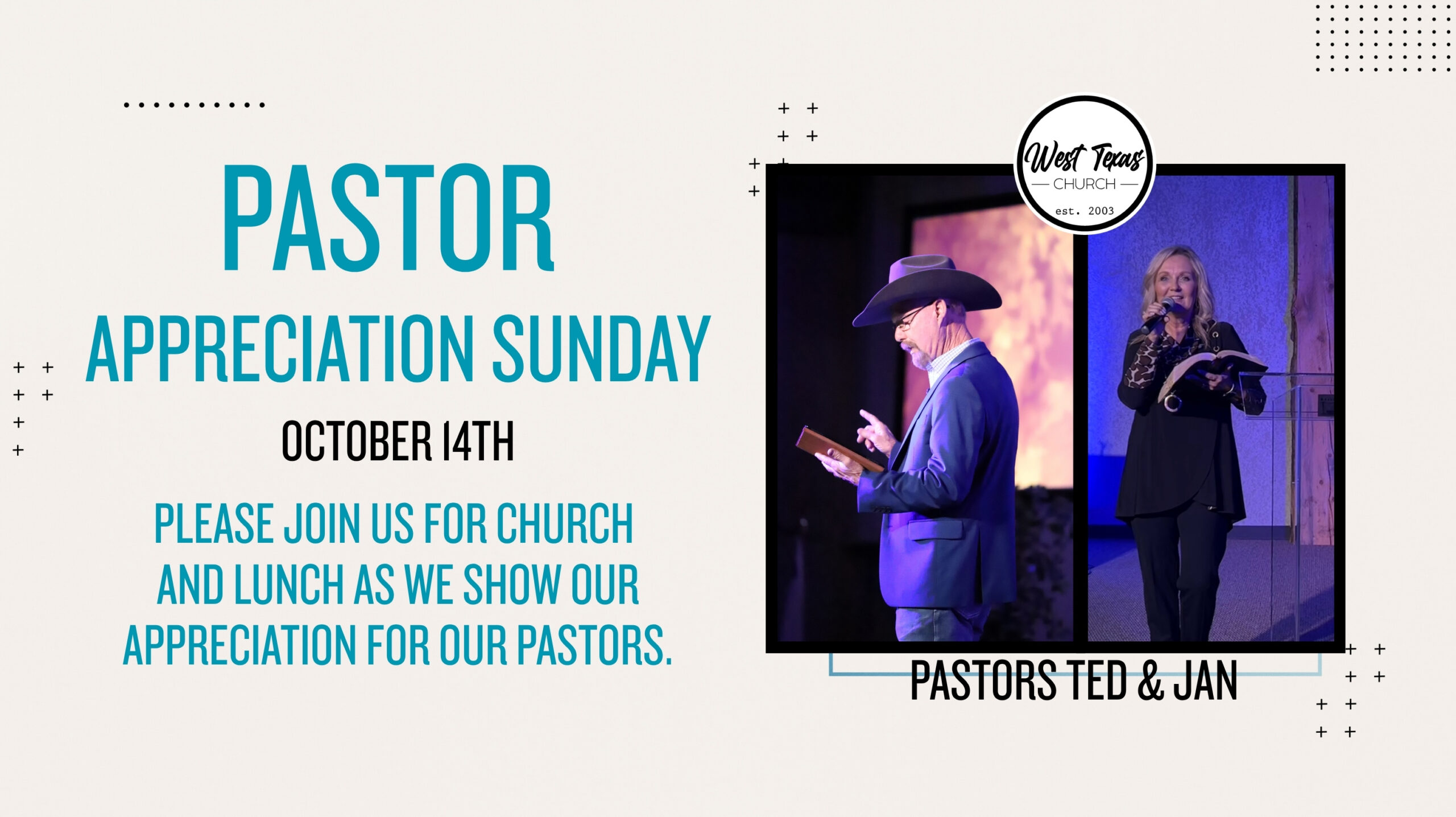PASTOR APPRECIATION